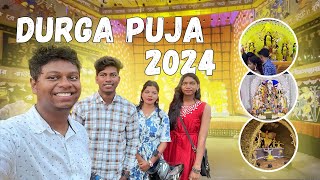 Chittaranjan 🤩🤩 Durga Puja  Priti Tudu  New Santali Vlognewsantalivlogvideoytstudionewvlog [upl. by Ahsitra]