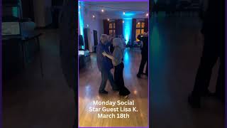 West Coast Swing  Monday Night Swing Social [upl. by Nefets]