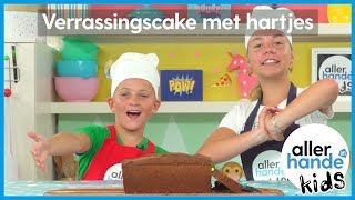 Verrassingscake met hartjes  Allerhande Kids [upl. by Luanne14]