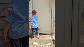 PINTU KOK BISA KETAWA🤭🤭🤭 THE DOOR LAUGHED🤭🤭🤭 fyp shorts funny [upl. by Anippesuig394]