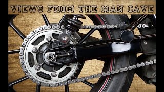 How to adjust amp lube your Street Twin chain the easy way [upl. by Aserret311]