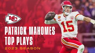 Patrick Mahomes Top Plays of the 2023 NFL Season  Kansas City Chiefs [upl. by Atiuqrehs]