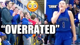 UConn Star Paige Bueckers Responds to OVERRATED Chants With 43 Points [upl. by Genovera]