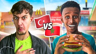 Marokkaanse VS Turkse McDonalds 🍔 Laatkomers Editie 🇲🇦🇹🇷 [upl. by Weidman]