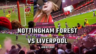 Nottingham Forest vs Liverpool Away Day Matchday Vlog  Captain Chaos Darwin Nunez Wins The Game [upl. by Cousin28]