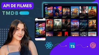 Como consumir uma API de FILMES com REACT e TypeScript TMDB API [upl. by Wernda]