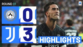 Udinese 03 Juventus  Super Juve at the Udinese Arena Goals amp Highlights  Serie A 202324 [upl. by Barbey]