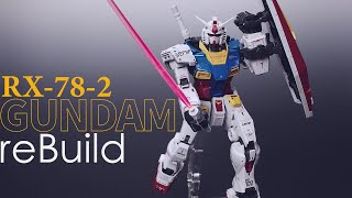 Gundam RX782 Stop Motion reBuild [upl. by Hahseram]