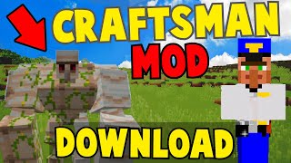 CRAFTSMAN  HOW TO DOWNLOAD MODS  Mods para craftsman [upl. by Eiramacissej]