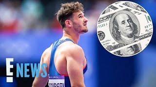 Olympic Pole Vaulter Anthony Ammirati OFFERED 250k From Adult Website After Viral Moment  E News [upl. by Pasahow]