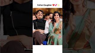 Samantha with Nagarjuna 💖 love nagarjuna samantha trending shorts [upl. by Lanod901]