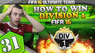 FIFA 16 ULTIMATE TEAM 31  DIVISION 1 GAMEPLAY  HOW TO WIN GAMES IN DIVISION 1 [upl. by Vyky]