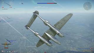 P38 Lightning Kills 4 Japanese Bombers  War Thunder [upl. by Bathulda599]