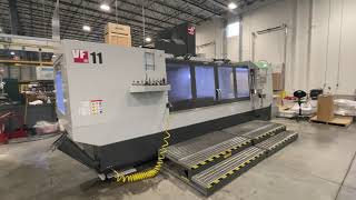 Haas VF11 CNC Vertical Machining Center with 15000 RPM Spindle Renishaw Probing System [upl. by Hgeilyak925]