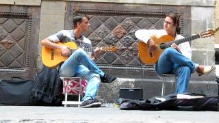 Flamenco Guitar Barcelona street music HD [upl. by Jankey]