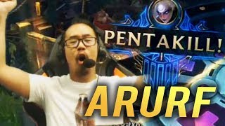 PENTAKILL EN ARURF [upl. by Anelav294]