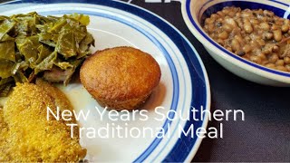 Chef Oz Explores New Years Food Traditions BlackEyed Peas Collard Greens Cornbread amp Fish [upl. by Atiran]