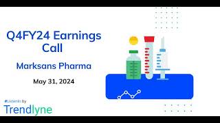 Marksans Pharma Earnings Call for Q4FY24 [upl. by Arahset]