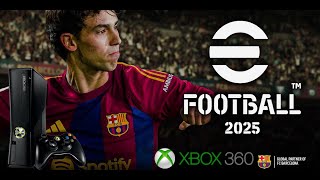 Patch Efootball 2025 XBOX 360 link media fire [upl. by Aitnuahs701]