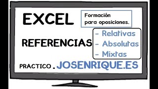 Ejercicio1  Cálculos y Tipos de Referencias 【Excel para opositores】 [upl. by Nibot856]