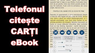 Aplicația cu care telefonul ne citește cu voce tare din cărți [upl. by Airet]