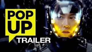 Pacific Rim 2013 POPUP TRAILER  HD Guillermo del Toro Movie [upl. by Cochard176]