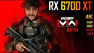 RX 6700 XT  Call Of Duty Modern Warfare 3 BETA [upl. by Laehplar]