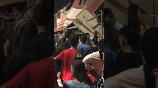 Tragic train derails Egypt [upl. by Kory]