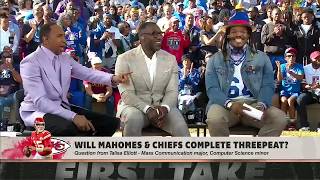 Stephen A Shannon Sharpe amp Cam Newton RESPOND Chiefs Lakers amp Kendrick Lamar  First Take [upl. by Vincelette52]