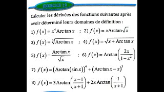 dérivation et étude des fonctions 2 bac SM Ex 19 et 20 page 149 Almoufid [upl. by Strait]