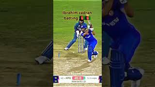 King Ibrahim zadran batting 🇦🇫🇦🇫🥰👑👑❤️👑🥰🥰🥰🥰🥰🥰🥰 [upl. by Yerkovich819]