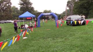 2021 Spook Hill Cider amp Wine 4 Mile Run StartFinish Line Video [upl. by Ahsenal]