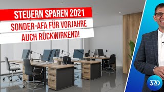 Sonderabschreibung 7g EStG Steuern sparen bei Gewinne bis 200000 EUR SonderAfA StB Mücke [upl. by Tamma]