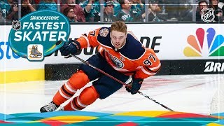 2019 Bridgestone NHL Fastest Skater [upl. by Starinsky]