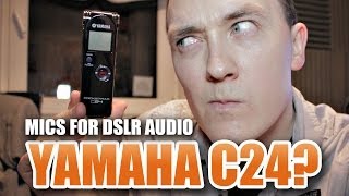 DSLR Audio Yamaha Pocketrak C24 Review  Audio Test [upl. by Naujyt]