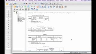 How to Calculate Multiple Linear Regression with SPSS [upl. by Porter861]