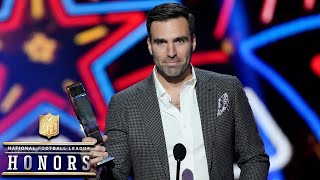 Joe Flacco wins Comeback Player of the Year Award  2024 NFL Honors [upl. by Lipfert887]