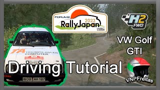 EA Sports WRC H2 FWD Rally Japan Dry Driving Tutorial [upl. by Portugal]