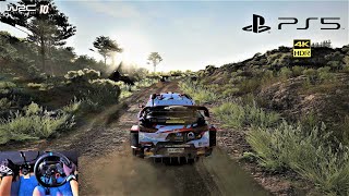 WRC 10 PS5  WORLD RECORD ATTEMPT Hyundai i20 WRC  Logitech G29 [upl. by Zinck]