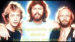 run to me  bee gees subtitulada en español [upl. by Nodal]