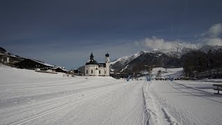 Seefeld cross country skiing C2 Wildmoos B3 Lottensee A3 Torfstich [upl. by Nyleda67]