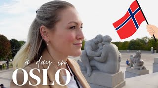 A day in Oslo Norway  Oslo travel vlog [upl. by Cirdek]