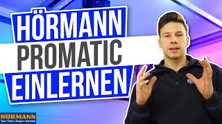 Hörmann ProMatic einlernen  Universalanleitung für Serie 3 und 4 [upl. by Ansev]