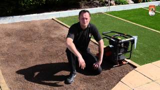 TigerTurf Installation Guide 5 Sand Laying Compaction amp Geotextile [upl. by Nalek210]