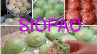 How to make Siopao 3 different flavor pang negosyo [upl. by Venator]