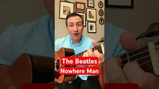 The Beatles Nowhere Man guitar guitarlesson tutorial guitarplayer [upl. by Ddarb104]