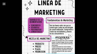 INFOGRAFIA LÍNEA DE MARKETING [upl. by Nealon]