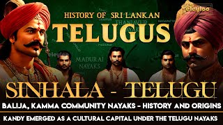 History of Tamil People  Kamma Community History  Balija History  Nayaks of Sri Lanka  eleyloo [upl. by Lorrin]