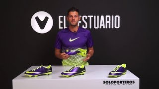 Review bota nike Mercurial Vapor IX Pure purpleVolt [upl. by Eedak624]