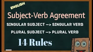 SubjectVerb Agreement Explained 14 MustKnow Rules  The 14 Rules of SUBJECTVERB AGREEMENT [upl. by Chellman164]